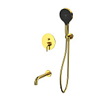 Система для ванны скрытого монтажа WHITECROSS Y YSET06TOPGL (золото)