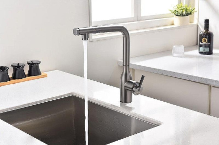 Смеситель для кухни Paulmark Viper Starke Vi213105-B беретта