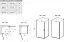 Душевая дверь CRV1-90 белый Transparent