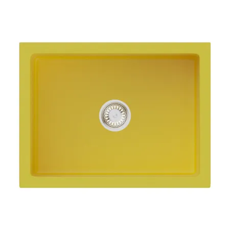 Кухонная мойка из керамики Omoikiri Mikura 61-SL Matt Natceramic/желтый