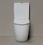 Напольный унитаз Ceramicanova Mia CN1801T, безободковый, смыв Торнадо, сиденье микролифт, белый