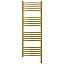 Полотенцесушитель электрический Сунержа Богема 3.0, высота 120 см, ширина 40 см, диммер слева/справа, цвет состаренная латунь, 051-5802-1240/051-5803-1240