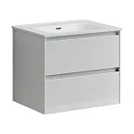 Тумба под раковину Sancos Cento CN60W 60, подвесная, белый глянец