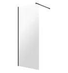 Душевая перегородка Omnires MARINA ВLACK 120*200, свободный вход