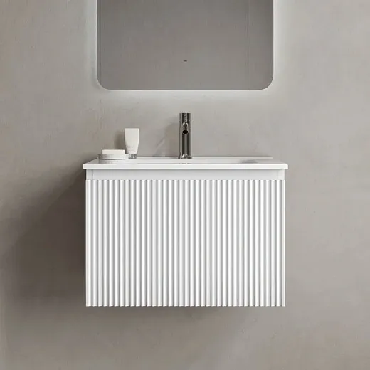 Тумба под раковину Sancos SNOB R 1.0, SNR1.060W, 60 см, подвесная, Bianco