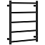 Полотенцесушитель электрический Стилье Формат 27 31528-6050, 600 x 500, ширина 53.2 см, высота 60 см, черный матовый, МЭМ справа