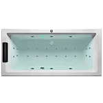 Система массажа MVL LUX-3 hydro + aero + chromo включает в себя 3 секции: гидромассаж, аэромассаж, хромотерапия, хром, 26-LUX-3