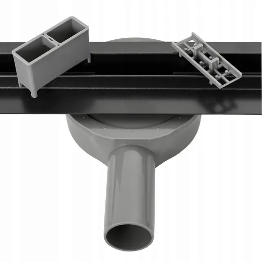 Душевой лоток REA PRO SLIM BLACK 90 см
