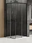 Душевой уголок New Trendy PRIME BLACK 70x120x200 (var 1)