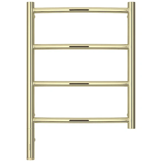 Полотенцесушитель электрический Сунержа Галант 3.0, высота 50 см, ширина 40 см, диммер слева/справа, цвет шампань, 020-5800-5040/020-5801-5040