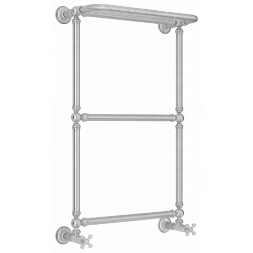 Полотенцесушитель водяной Сунержа Ренессанс 1386 071-0281-8650, 860x500, с полкой, цвет сатин