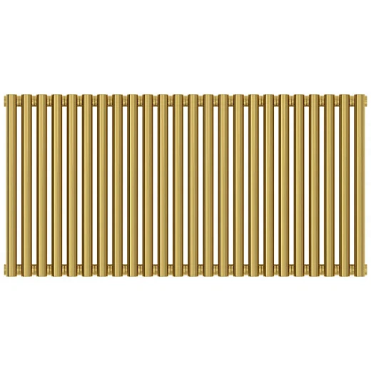 Радиатор трубчатый Сунержа Эстет-00, 24 секции, боковое подключение, цвет золото, 03-0332-5024