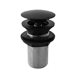 Донный клапан RAV-SLEZAK MD0798CMAT черный/матовый