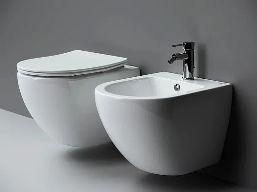 Подвесное биде Ceramicanova Metropol CN4003, сантехфарфор