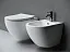 Подвесное биде Ceramicanova Metropol CN4003, сантехфарфор