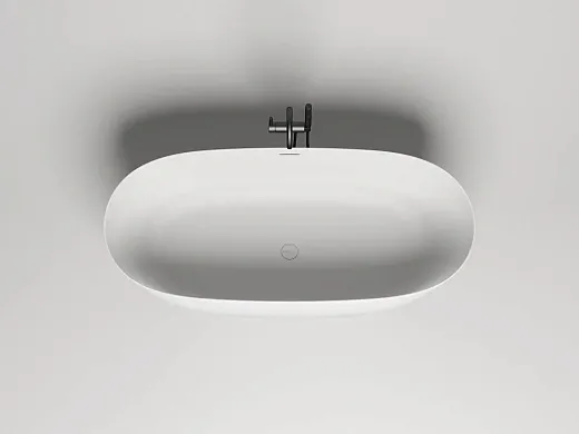 Ванна Salini Sofia 102521MF, 165 х 75 см, из искусственного камня S-Stone, цвет белый матовый, покраска по RAL полностью