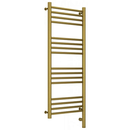 Полотенцесушитель электрический Сунержа Богема 3.0, высота 100 см, ширина 40 см, диммер слева/справа, цвет состаренная латунь, 051-5804-1040/051-5805-1040