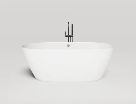 Ванна Salini Sofia Light 103711GF, 164 х 76 см, из искусственного камня S-Sense, цвет белый, покраска по RAL полностью