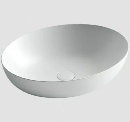 Умывальник Ceramicanova Element 52х39.5х13см накладной белый матовый, CN6017MW