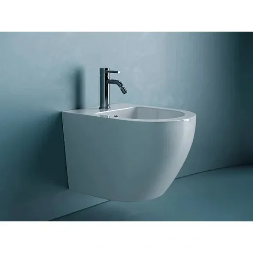 Подвесное биде Ceramicanova Uno CN11002, цвет белый, сантехфарфор