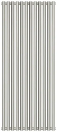 Радиатор стальной трубчатый Сунержа Эстет-11, ширина 55 см, высота 120 см, 12 секций, боковое подключение, хром, 00-0302-1212