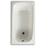 Стальная ванна Roca Contessa 140 x 70 см, 7.2361.6.000.0