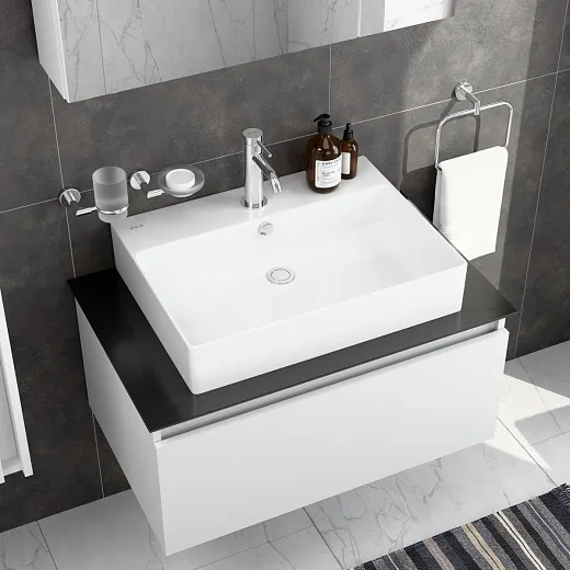 Умывальник VitrA M20 60х45см белый санитарный фарфор, 8314B003-0001