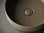 Раковина Ceramicanova Element CN6022MDB 39 x 39 x 12 см, накладная, круглая, без перелива, сантехфарфор