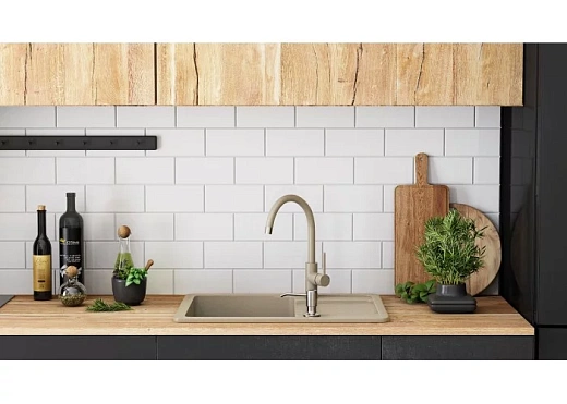 Кухонная мойка Rea Dag Beige ZLE-00113 75x43,5 бежевый Кухонная мойка Rea Dag Beige ZLE-00113 75x43,5 бежевый