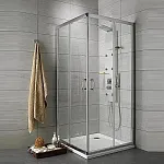 Душевой уголок Radaway Premium Plus D 100x90x190 прозрачное/хром