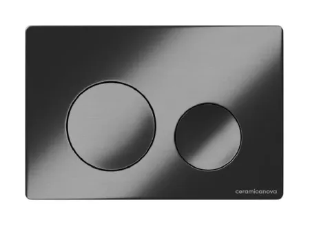 Клавиша смыва Ceramicanova Balance Circle CN12-001GG, механическая, вороненая сталь