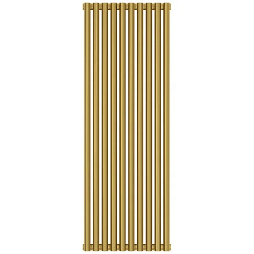 Радиатор трубчатый Сунержа Эстет-11, 10 секций, боковое подключение, цвет золото, 03-0302-1210 Радиатор трубчатый Сунержа Эстет-11, 10 секций, боковое подключение, цвет золото, 03-0302-1210