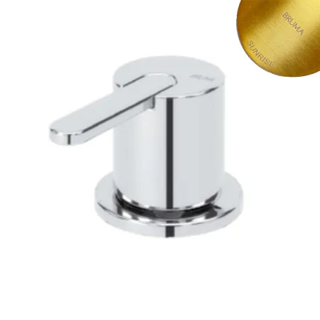 Смеситель для раковины Bruma Leaf, золото матовое, с 1 выходом, 1670032SR
