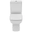 Унитаз напольный безободковый для монтажа с бачком Ideal Standard i.life A T472101