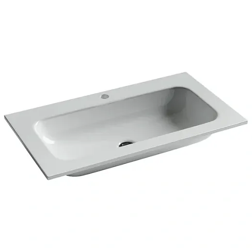 Умывальник Ceramicanova Grace CN7012 встраиваемый 81х45.7см белый, CN7012 сантехфарфор