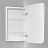Зеркало-шкаф Raval Forma new 60x80 (ШxВ) см с часами Зеркало-шкаф Raval Forma new 60x80 (ШxВ) см с часами