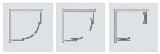 Душевой уголок Radaway Premium Plus A 30411-01-01N, 80 х 80 см, стекло прозрачное, профиль хром 30411-01-01N