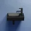Умывальник Ceramicanova Element L/R CN6051LMB/CN6051RMB 40см сантехфарфор чаша левая/чаша правая, CN6051LMB/CN6051RMB