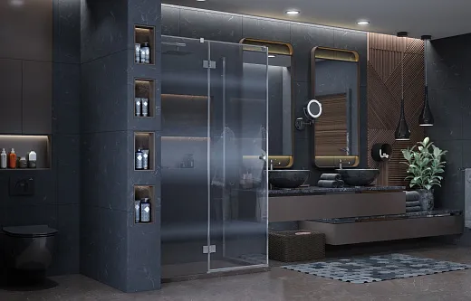 Душевое ограждение Ambassador Diamond 12011104L 120*80