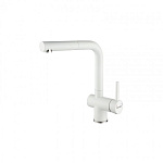 Смеситель PAULMARK DOSSE Do214418-431 (белый/белый матовый)