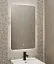Зеркало KERAMA MARAZZI PRO / Про с подсветкой LED 50, белый, PRO.mi.50\WHT