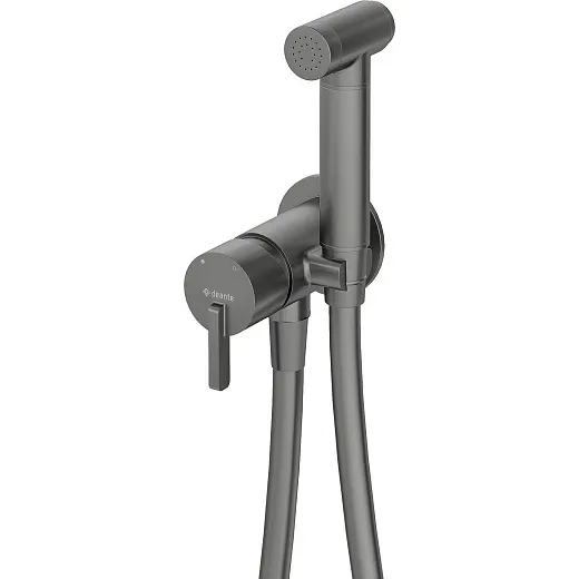 Смеситель для биде Deante Silia Titanium BQS_D34M встраиваемый титан