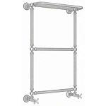 Полотенцесушитель водяной Сунержа Ренессанс 1386 071-0281-8650, 860x500, с полкой, цвет сатин Полотенцесушитель водяной Сунержа Ренессанс 1386 071-0281-8650, 860x500, с полкой, цвет сатин