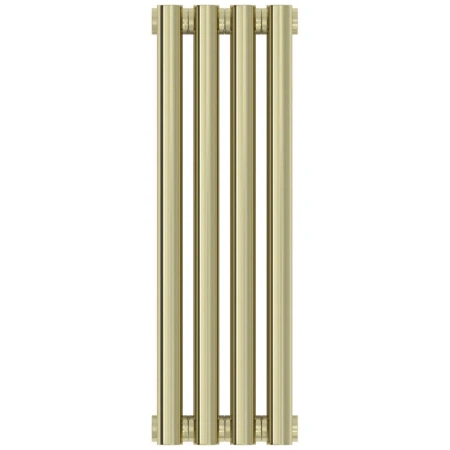 Радиатор отопления Сунержа Эстет-11, 4 секции, боковое подключение, цвет шампань, 020-0302-5004 Радиатор отопления Сунержа Эстет-11, 4 секции, боковое подключение, цвет шампань, 020-0302-5004