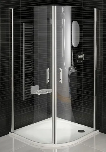 Душевой уголок Ravak SmartLine SMSKK4-80 стекло chrom+Transparent