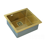 Мойка ZorG INOX -PVD SZR 44 BRONZE Мойка ZorG INOX -PVD SZR 44 BRONZE