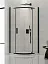 Душевой уголок New Trendy NEW KOMFORT BLACK 80x80x195