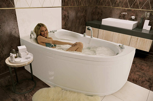 Ванна гидромассажная Тритон Николь New 160x100 (правая) Релакс