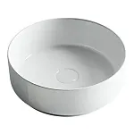 Умывальник Ceramicanova CN5001 36х36х12см накладной круглый без перелива, CN5001