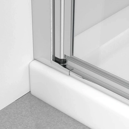 Душевой уголок Radaway Eos KDD-B, 90 x 90 х 197 см, стекло прозрачное, профиль хром, 137303-01-01